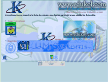 Tablet Screenshot of edukol.com